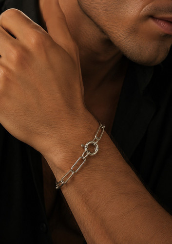 دستبندنقره925 هرمس